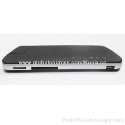 Wireless card reader connect to PC with power supply